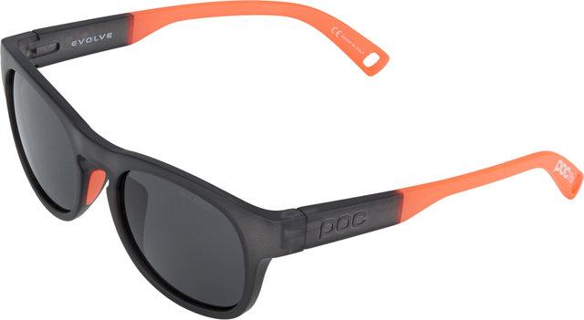 Evolve Kids Sunglasses - uranium black transparant-fluorescent orange/equalizer grey