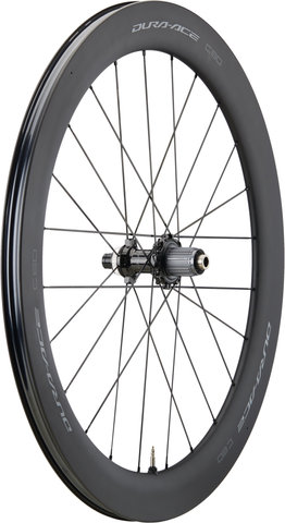 Shimano Ju. ruedas + bolsa WH-R9270-C60-HR-TL Dura-Ace Disc Center Lock Carbon - negro/Juego de 28" (RD 12x100 + RT 12x142) Shimano Road 12 velocidades