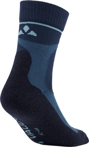 Wool Socks Short - dark sea/42-44