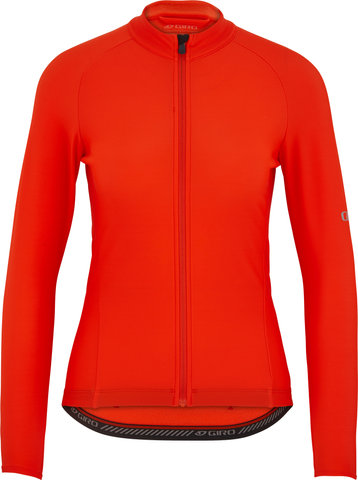 Maillot para damas Chrono LS Thermal - vermillion/S