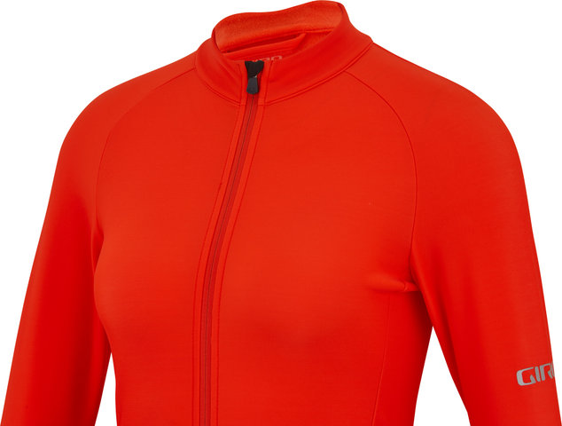 Giro Chrono LS Thermal Women's Jersey - vermillion/S