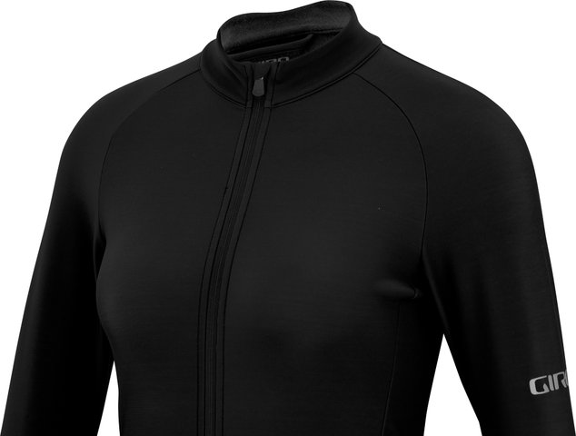 Giro Maillot pour Dames Chrono LS Thermal - black/S