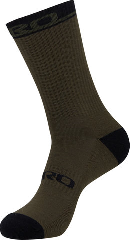 Giro Calcetines Winter Merino Wool - olive/40-42