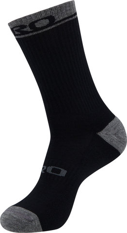 Giro Calcetines Winter Merino Wool - black-dark shadow/40-42