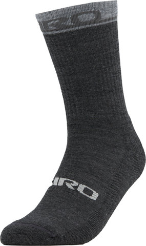 Giro Winter Merino Wool Socken - charcoal-gray/40-42