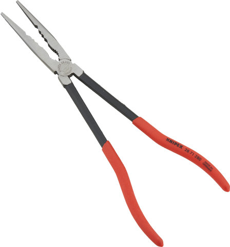 Knipex Pliers with Cross Sections, Straight - red/280 mm