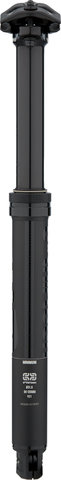 e*thirteen Tija sillín Vario Infinite Dropper 90 - 120 mm de c. remoto manillar - stealth black/31,6 mm / 400 mm / SB 0 mm / 1 velocidad Remote