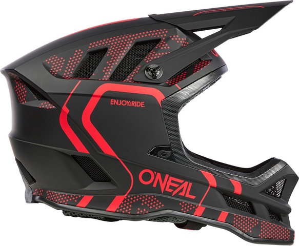 O'NEAL Blade Polyacrylite Full-Face Helmet - strike-black-red | 55 - 56 cm