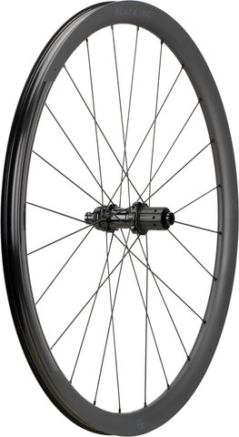 Black Inc Juego de ruedas Thirty Four Disc Center Lock Carbon 28" - black/28" set (RD 12x100 + RT 12x142) Shimano