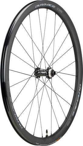 Juego de ruedas WH-R9270-C36-TL Dura-Ace Disc Center Lock Carbon - negro/Juego de 28" (RD 12x100 + RT 12x142) Shimano Road 12 velocidades