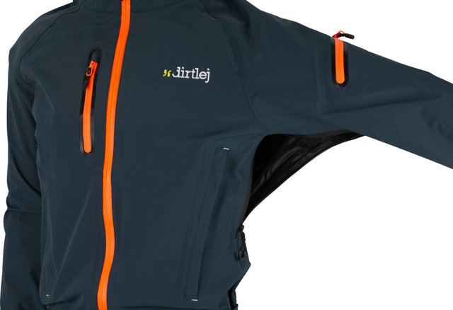 Dirtsuit Core Edition - steel blue-orange/M