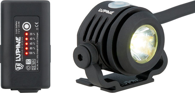 Neo 4 SC LED Helmlampe - schwarz/1000 Lumen