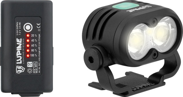 Lupine Piko RX 4 SC LED Stirnlampe - schwarz/2100 Lumen