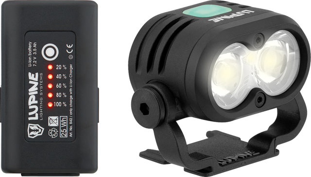 Lampe Frontale à LED Piko X 4 SC - noir/2100 lumens