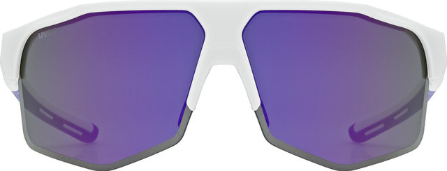 uvex Set de lunettes de sport Axos - white mat/mirror purple