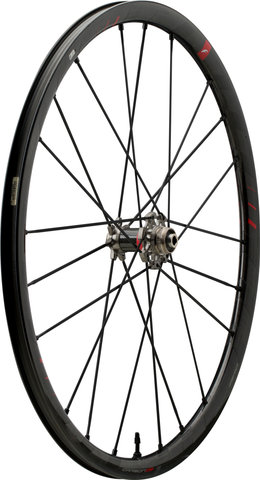Fulcrum Racing Zero Carbon DB Disc Center Lock Wheelset - black/Non Boost/Non Boost/142 mm/100 mm/28"/Campagnolo/100 mm/Campagnolo/100 mm/142 mm