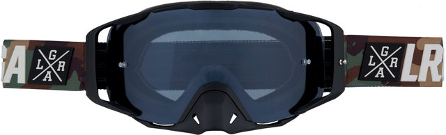 C/S Goggle - camo/silver mirror-smoke