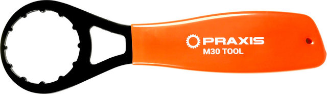 Praxis Works Clef pour Boîtier de Pédalier M30 avec Poignée - black-orange
