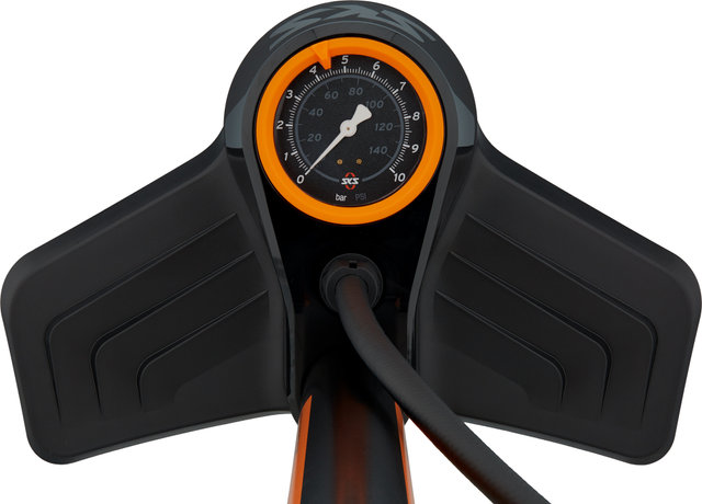 SKS Pompe à Vélo Airkompressor Compact 10.0 - noir-orange/universal