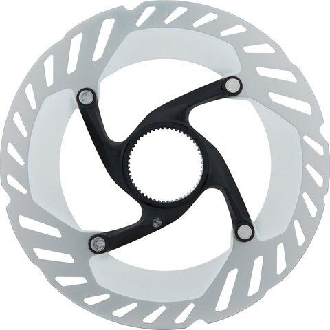 Bremsscheibe RT-CL800 Center Lock Magnet + Innenverzahnung - silber-schwarz/160 mm