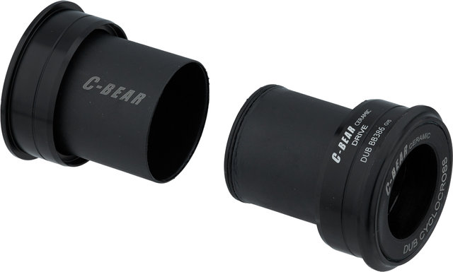 C-BEAR BB386EVO SRAM DUB Gen2 Cyclocross Bottom Bracket, 46 x 86.5 mm - black/BB386EVO