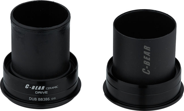 C-BEAR BB386EVO SRAM DUB Gen2 Cyclocross Bottom Bracket, 46 x 86.5 mm - black/BB386EVO