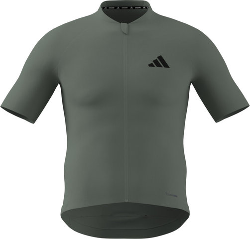 adidas Cycling Maillot Essentials S/S - silver green | XXL