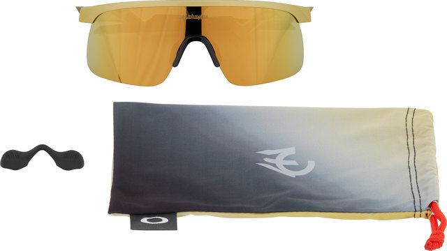 Oakley Lunettes pour Enfant Resistor Patrick Mahomes II Collection - olympic gold/prizm 24k