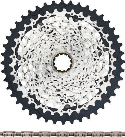 SRAM Red 1 XPLR eTap AXS Gruppe 1x12-fach 40 - natural carbon/170,0 mm 40 Zähne, 10-44