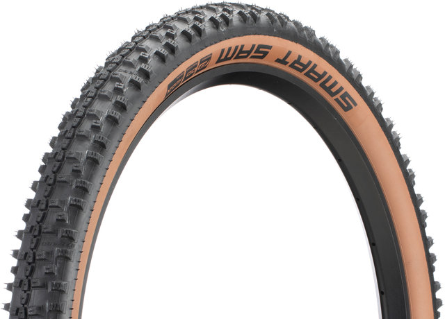 Schwalbe Cubierta plegable Smart Sam Performance ADDIX RaceGuard DD 27,5+ - negro-bronze skin/27,5x2,6