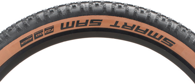 Schwalbe Cubierta plegable Smart Sam Performance ADDIX RaceGuard DD 27,5+ - negro-bronze skin/27,5x2,6