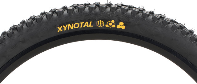Continental Cubierta plegable Xynotal Downhill SuperSoft 27,5" - negro/27,5x2,4