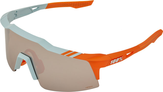 Speedcraft SL Hiper Sports Glasses - soft tact two tone/hiper silver mirror