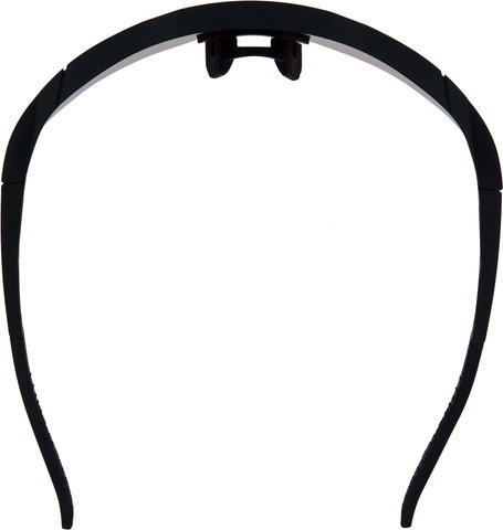 Speedcraft SL Hiper Sports Glasses - soft tact black/hiper red multilayer mirror