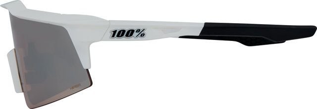 Gafas deportivas Speedcraft SL Hiper - matte white/hiper silver mirror