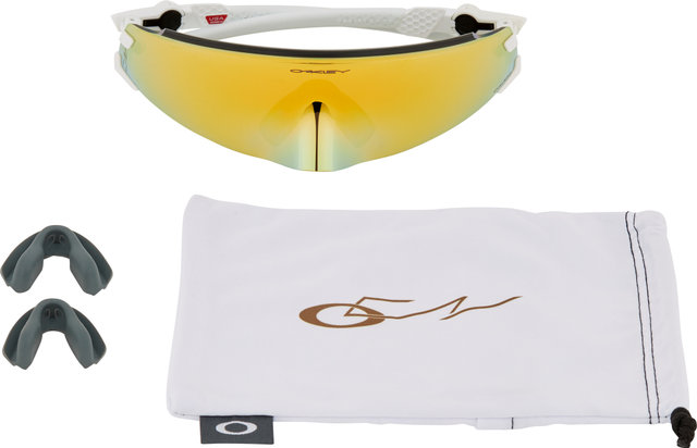 Oakley Kato Mark Cavendish Collection Sunglasses - cavendish white/prizm 24k