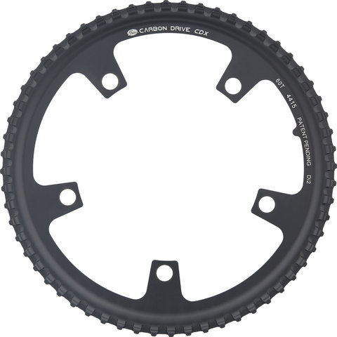 Gates CDX Tandem Front Sprocket - black/74 