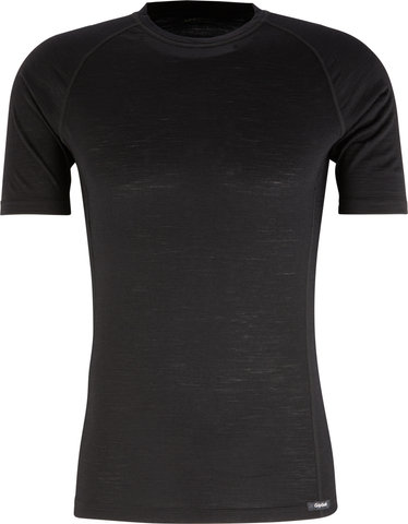 GripGrab Camiseta Merino Polyfibre Shortsleeve Base Layer - black/M