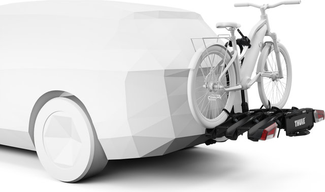 Thule EasyFold 3 Fahrradträger für Anhängerkupplung - black-aluminium