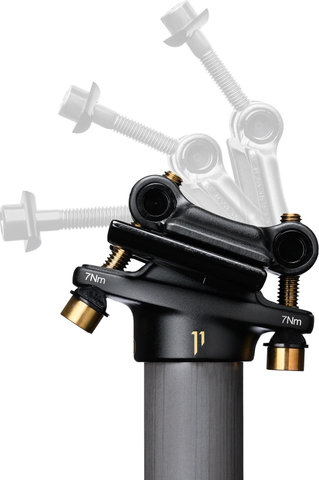 crankbrothers Highline 11 125 mm Vario-Sattelstütze - black/30,9 mm/0 mm/417 mm/ohne crankbrothers Highline 11 125 mm Vario-Sattelstütze - black/30,9 mm/0 mm/417 mm/ohne