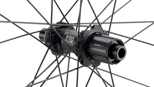 DT Swiss E 1900 SPLINE 30 Disc Center Lock 29" Laufradsatz - schwarz/29" Satz (VR 15x100 + HR 12x142) Shimano