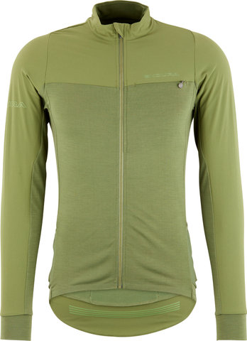Maillot GV500 L/S - olive green/M