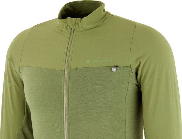 GV500 L/S Jersey - olive green/M