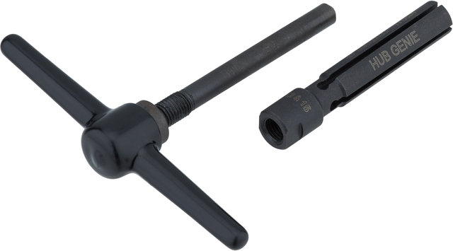 Unior Bike Tools Hub Genie 1758/4 für Demontage von Endkappen - schwarz/12 / 15 mm