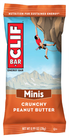 CLIF Bar Mini barrita energética - 10 unidades - crunchy peanut butter/280 g