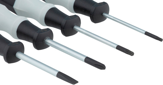 PRO Fine Adjustment Screwdriver Set - 4 pieces - black-grey/universal