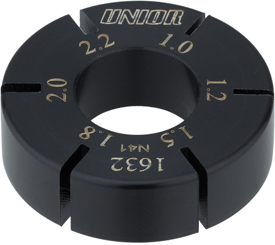 Unior Bike Tools Fixierhilfe für Aero-Speichen 1632 - black/universal