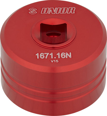 Unior Bike Tools Bottom Bracket Tool 1671.16N - red/universal