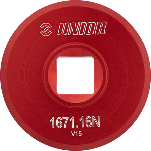 Unior Bike Tools Herramienta de ejes de pedalier 1671.16N - red/universal