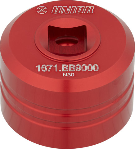 Unior Bike Tools Herramienta de ejes de pedalier 1671.BB9000 - red/universal